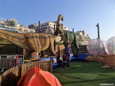 парк динозавров в Ашкелоне